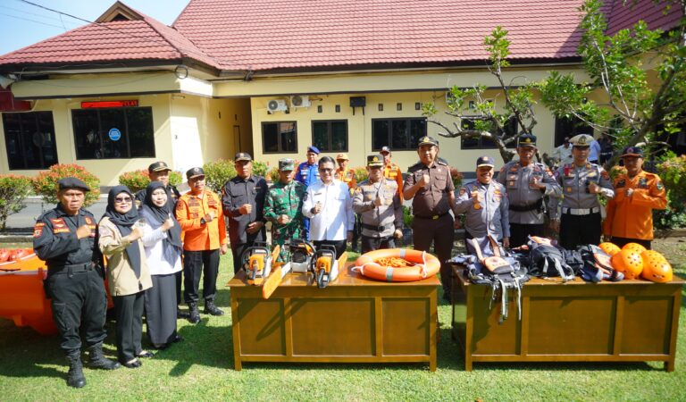 Wabup Luwu Ikuti Apel Siaga Bencana Hidrometeorologi di Mapolres Luwu