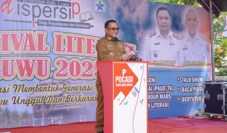Bupati Luwu Dorong Penguatan SDM Lewat Festival Literasi 2025