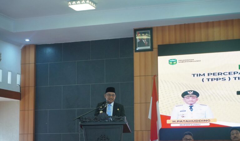 Percepat Penanganan Stunting, Bupati Luwu Minta Kolaborasi Lintas Sektor