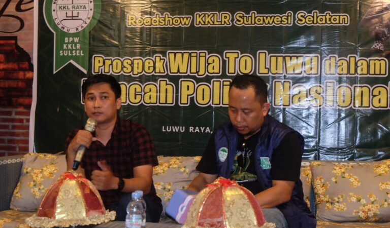 Tiga Alasan Membentuk Provinsi Luwu Raya