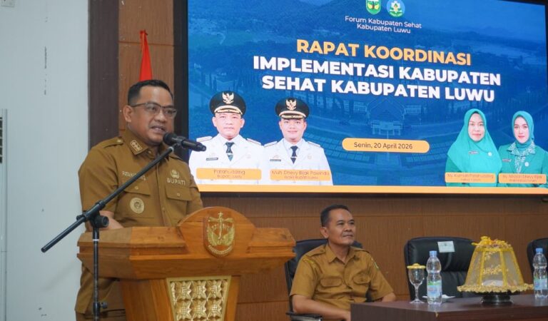 Bupati Luwu Dorong Gerakan ASRI