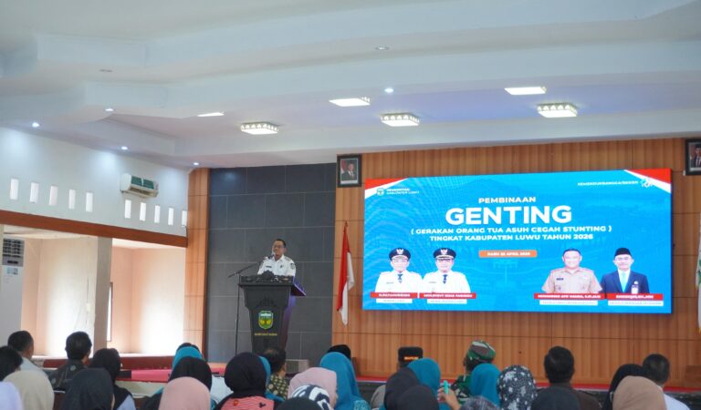 Pemkab Luwu Perkuat Program GENTING untuk Penurunan Stunting