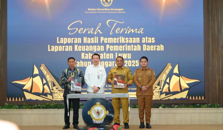 Pemkab Luwu Pertahankan Opini WTP untuk Ke-11 Kalinya Berturut-turut