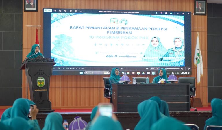TP PKK Kabupaten Luwu Matangkan Persiapan Monitoring dan Pembinaan 10 Program Pokok PKK